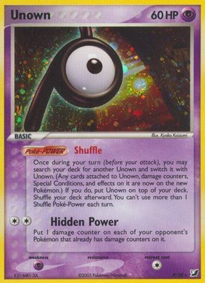 Unown (P), EX Unseen Forces