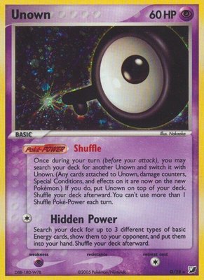 Unown (Q), EX Unseen Forces