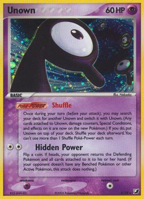 Unown (R), EX Unseen Forces