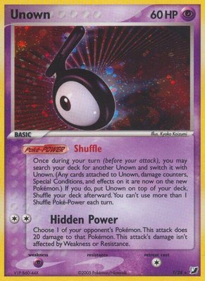 Unown (T), EX Unseen Forces