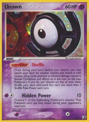 Unown (U), EX Unseen Forces
