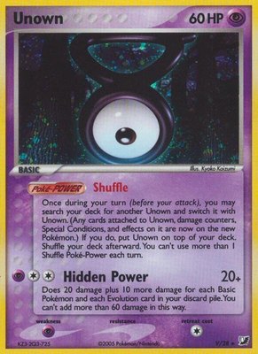 Unown (V), EX Unseen Forces
