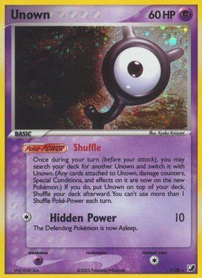 Unown (Y), EX Unseen Forces