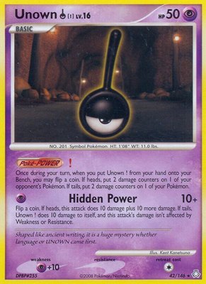 Unown (!), Legends Awakened