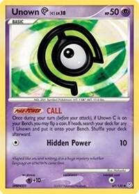 Unown [C], Diamond and Pearl