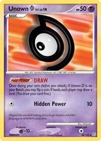Unown [D], Diamond and Pearl