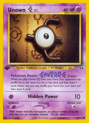 Unown [E], Neo Discovery
