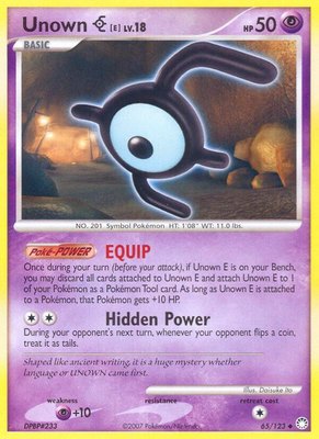 Unown [E], Mysterious Treasures