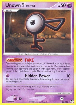 Unown [F], Great Encounters