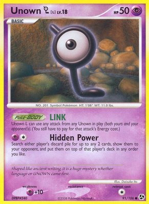 Unown [L], Great Encounters