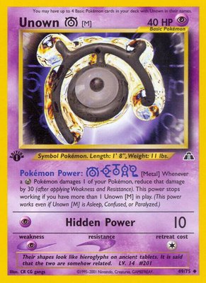 Unown [M], Neo Discovery