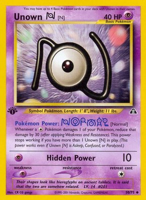 Unown [N], Neo Discovery