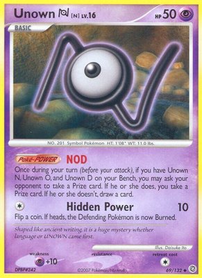 Unown [N], Secret Wonders