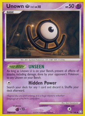 Unown (U), Legends Awakened