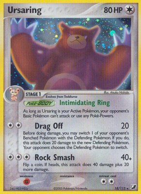 Ursaring, EX Unseen Forces