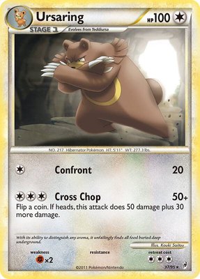 Ursaring, Call of Legends
