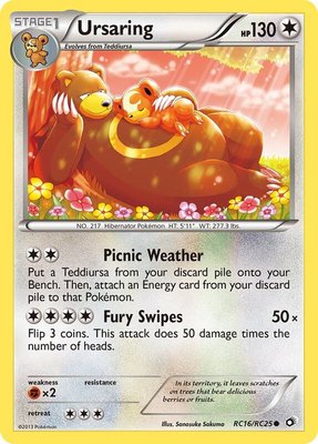 Ursaring, Legendary Treasures: Radiant Collection