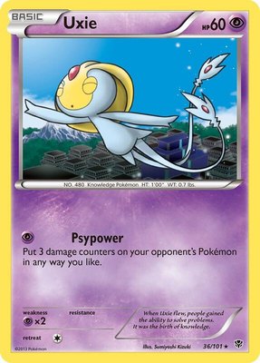 Uxie, Plasma Blast