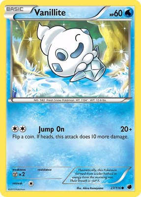Vanillite, Plasma Freeze