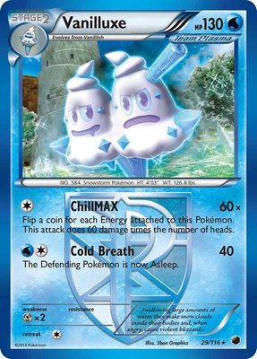Vanilluxe (Team Plasma), Plasma Freeze