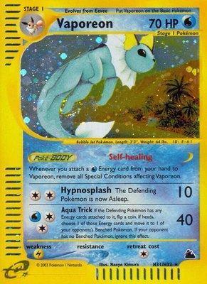 Vaporeon (H31), Skyridge