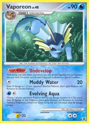 Vaporeon, Rising Rivals