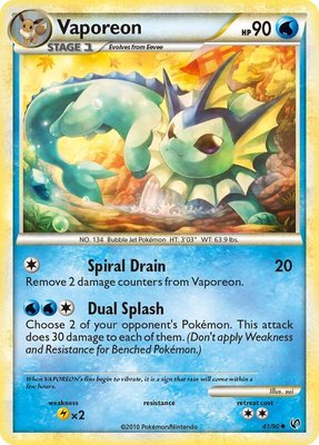 Vaporeon, Undaunted