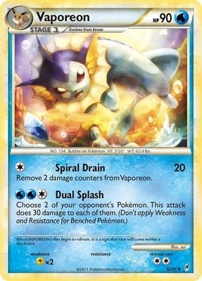 Vaporeon, Call of Legends