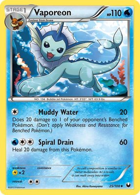 Vaporeon, Dark Explorers