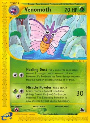Venomoth, Skyridge
