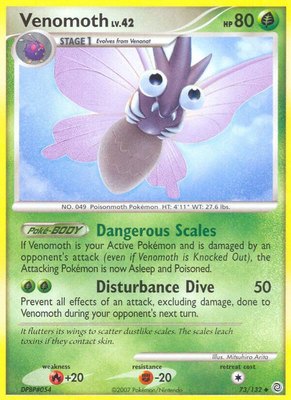 Venomoth, Secret Wonders