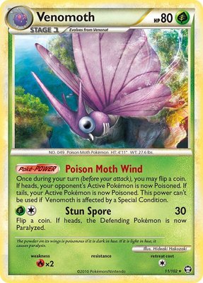 Venomoth, Triumphant