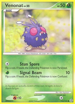 Venonat, Secret Wonders