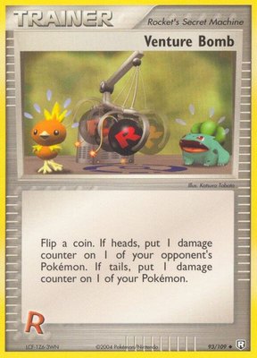 Venture Bomb, EX Team Rocket Returns