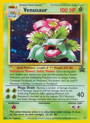 Venusaur, WoTC Promo