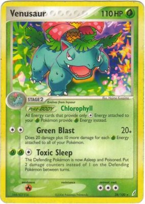 Venusaur, EX Crystal Guardians