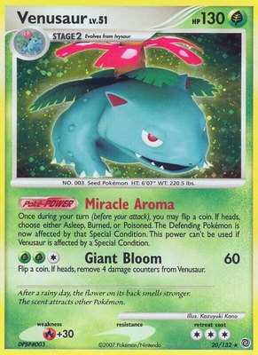 Venusaur, Secret Wonders