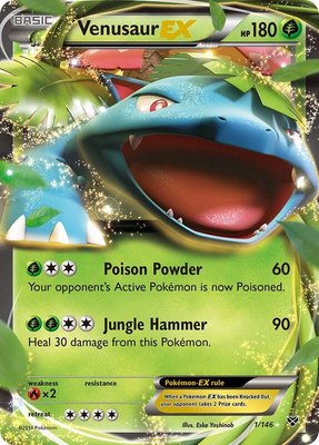 Venusaur EX, XY Base Set