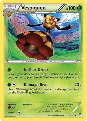 Vespiquen, Plasma Storm