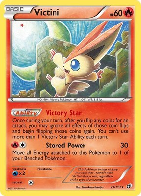 Victini, Legendary Treasures