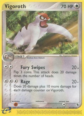 Vigoroth, EX Ruby and Sapphire