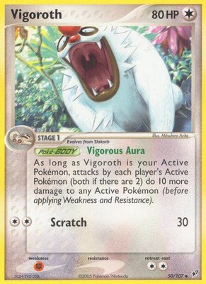 Vigoroth, EX Deoxys