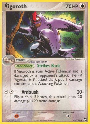 Vigoroth, EX Power Keepers