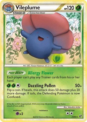 Vileplume, Undaunted