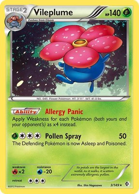 Vileplume, Boundaries Crossed