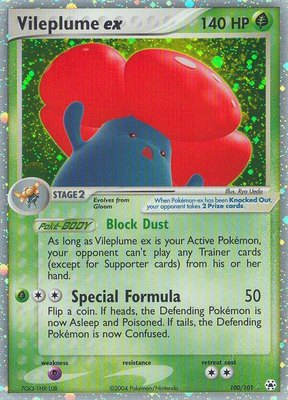 Vileplume ex, EX Hidden Legends
