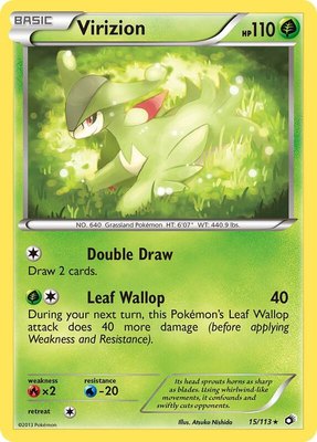 Virizion, Legendary Treasures
