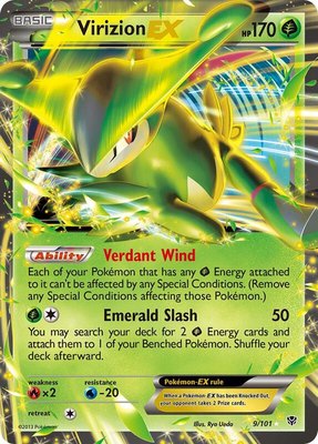 Virizion EX, Plasma Blast