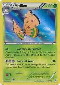 Vivillon (High Plains [Orange]), XY Base Set