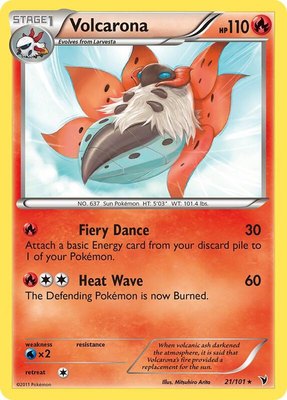 Volcarona, Noble Victories